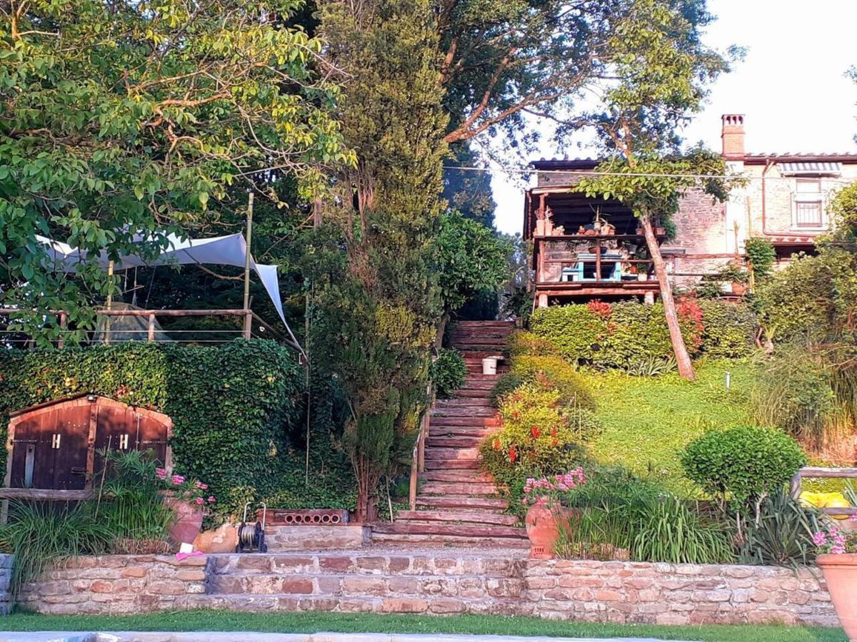 Tuscan Hills Near Florence - Stone House 비키오 외부 사진