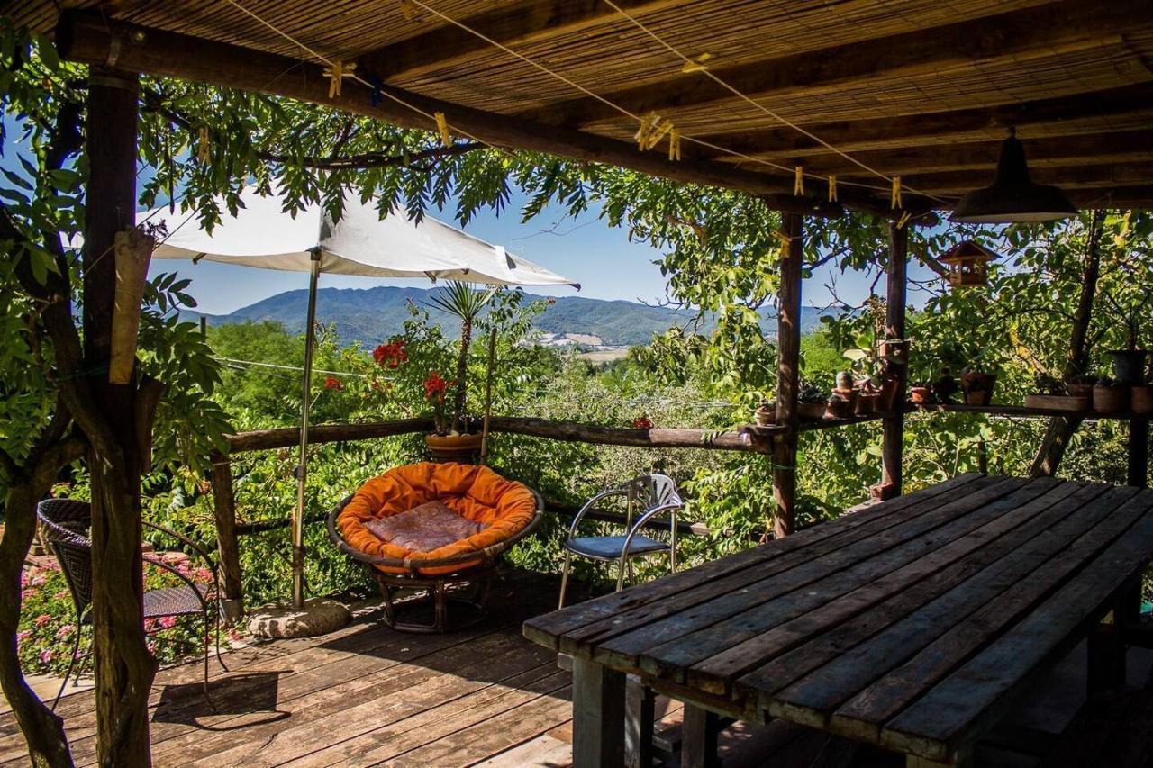 Tuscan Hills Near Florence - Stone House 비키오 외부 사진