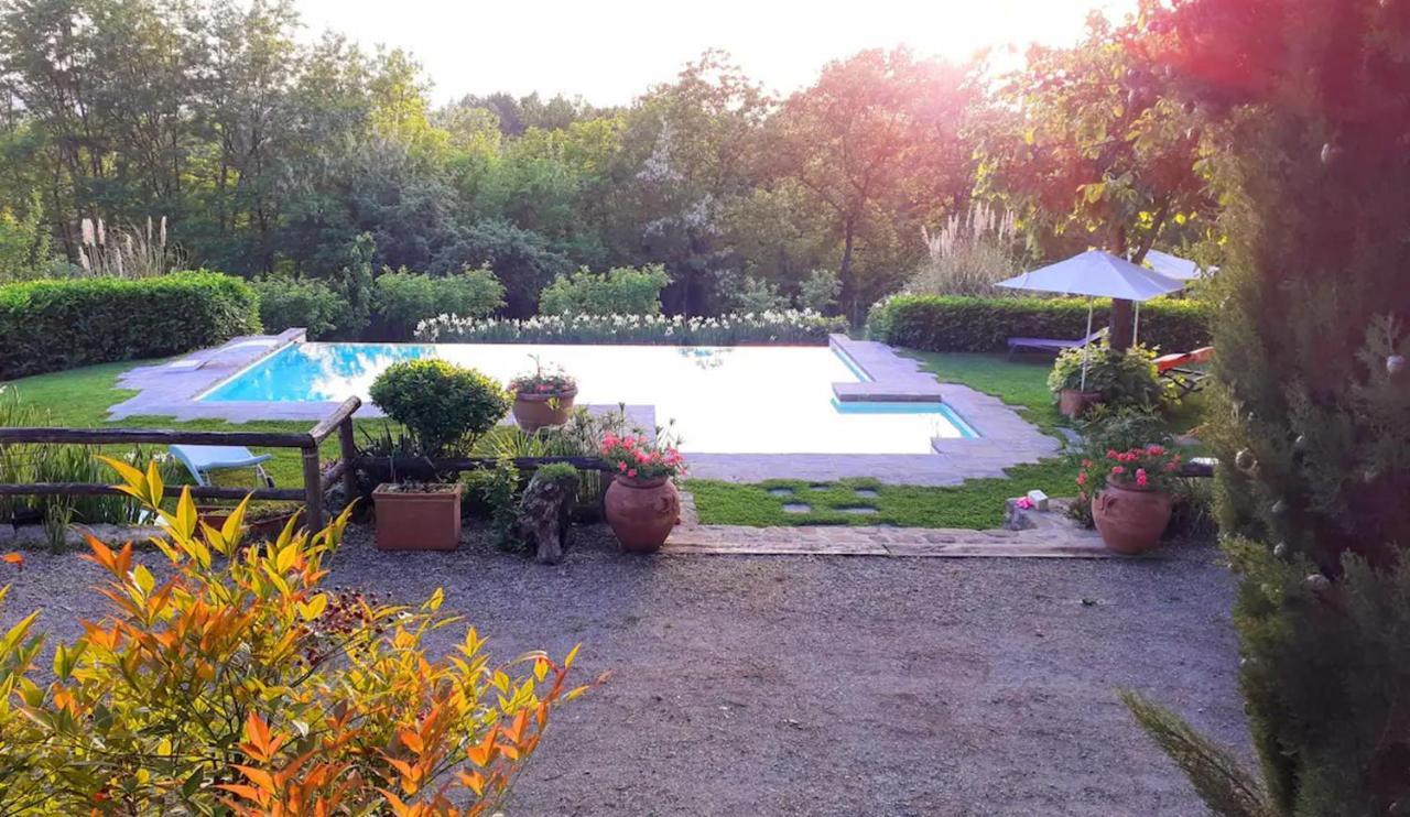 Tuscan Hills Near Florence - Stone House 비키오 외부 사진